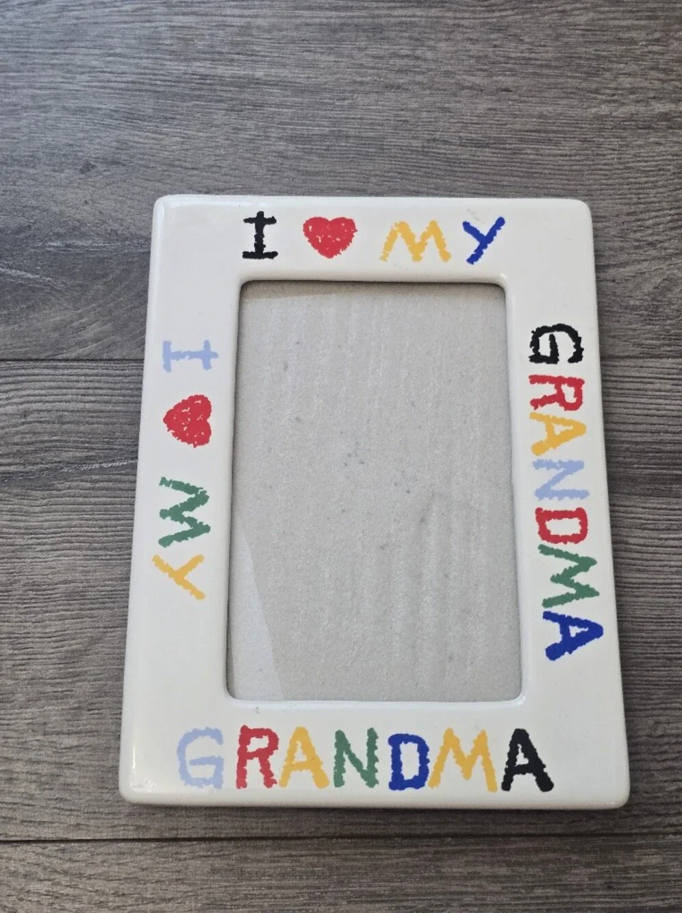 I Love Grandma 4x6 Photo Frame